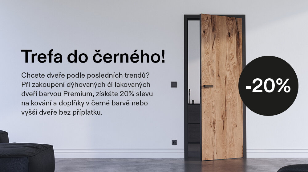 AKCE 20% – SAPELI v černém