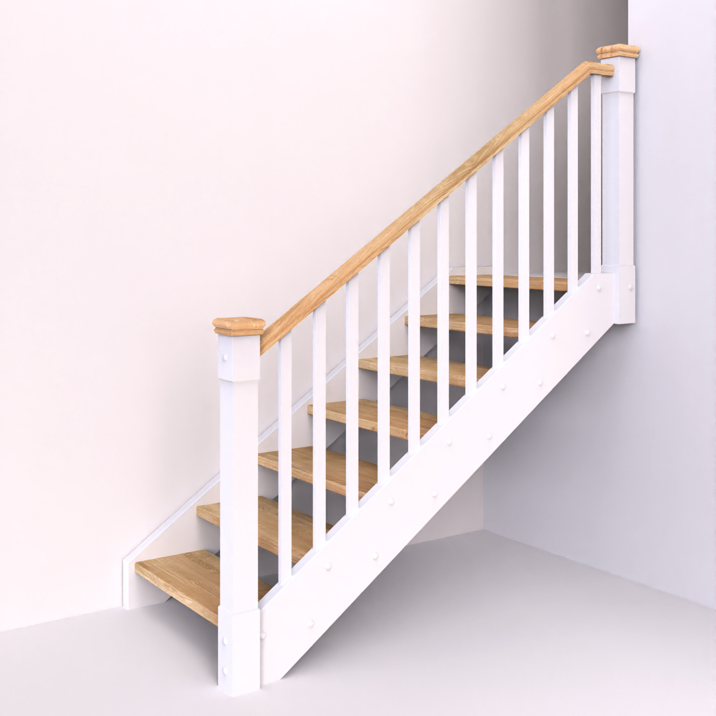 Dřevěné schody Anglický styl