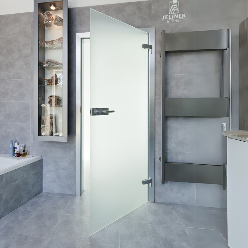 Celoskleněné dveře