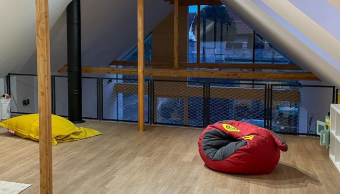 Kazetové ocelové zábradlí